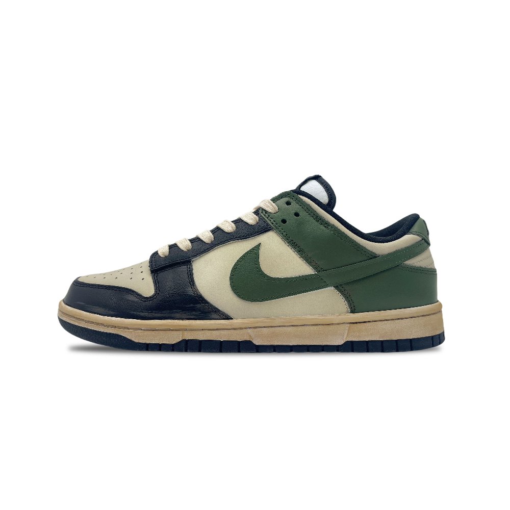Nike Dunk Wear-Resistant Low-Top Skateboard Shoes Women's Olive Green