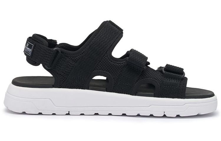 361° Beach Sandals Men's Obsidian Black/361 Degrees White