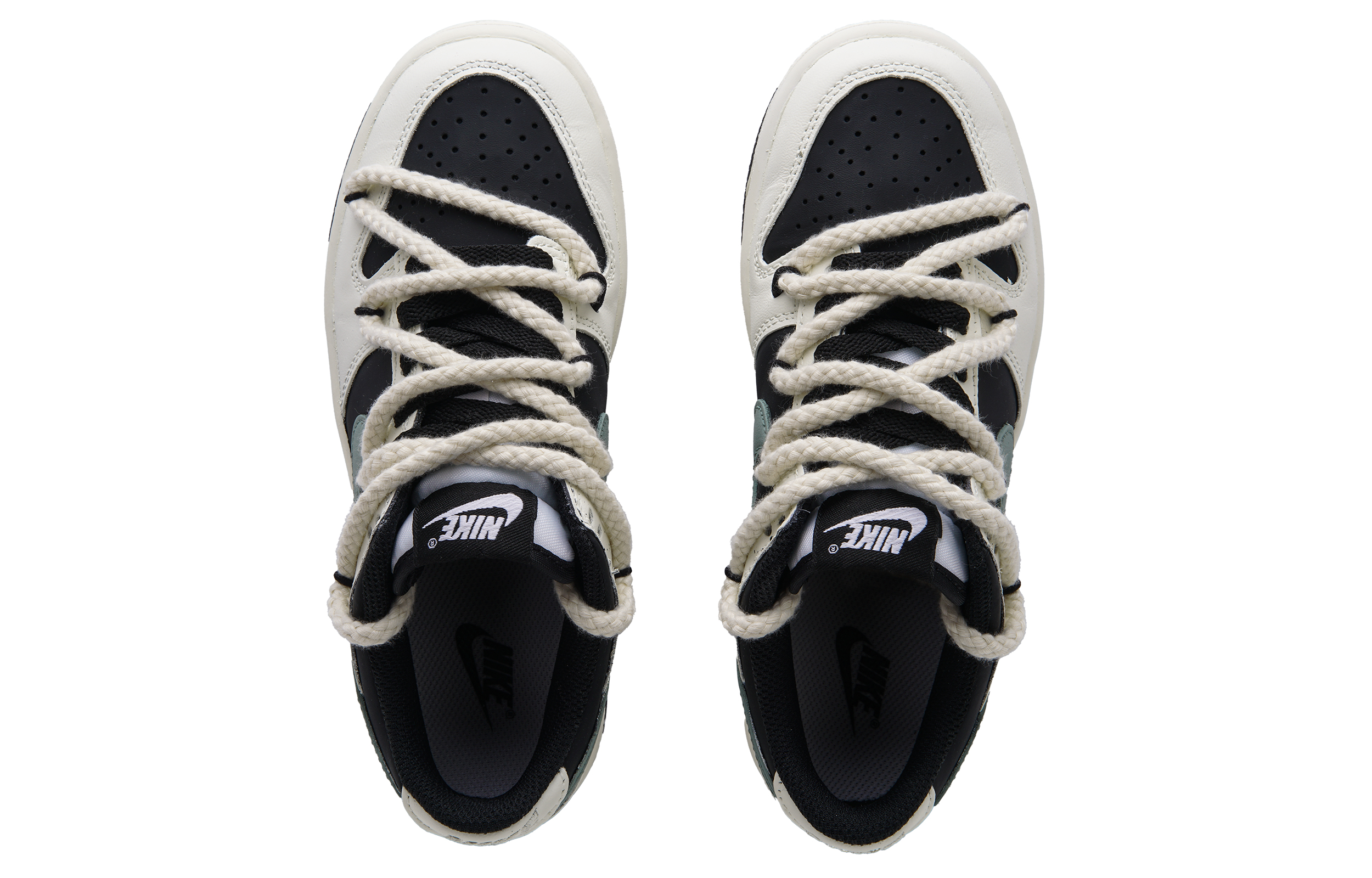 Nike Dunk Anti Slip And Wear Resistant Lightweight Low Top Skateboard Shoes Women's Black Green купить в интернет-магазине Yoocart с быстрой доставкой по России.