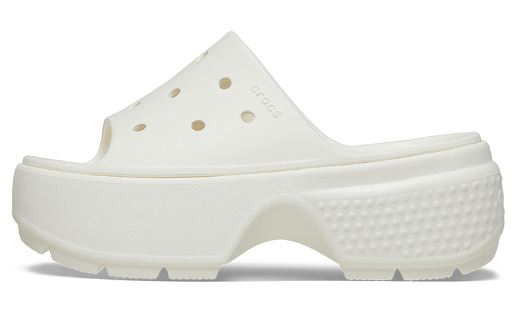 Crocs Stomp Slides 'White' Women's