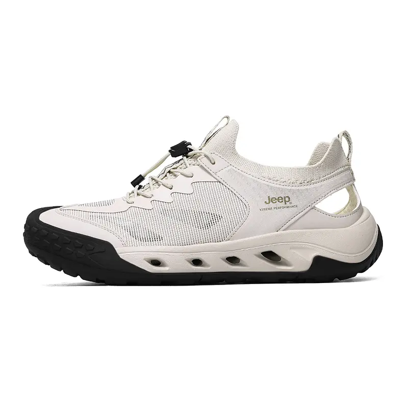 Jeep River Trekking Shoes Men's Beige