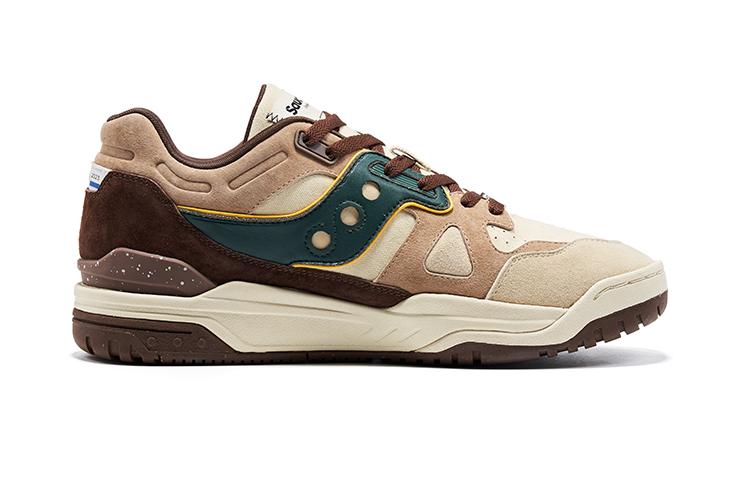 Saucony Cross 90 Low-Top Running Shoes Unisex Khaki Green