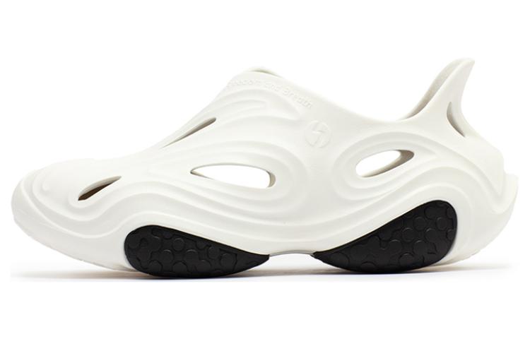 361° N40 Clog Sandal Unisex White Black