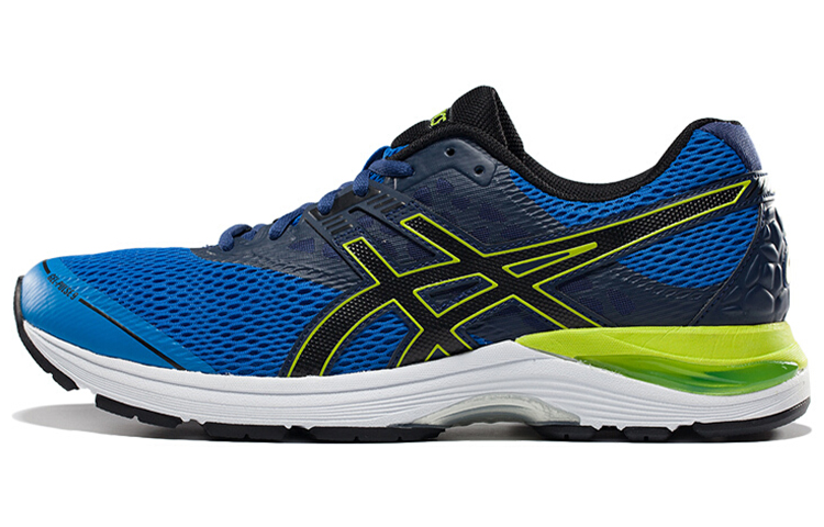 Asics Gel Pulse 9 Low Top Running Shoes Men's Blue Black