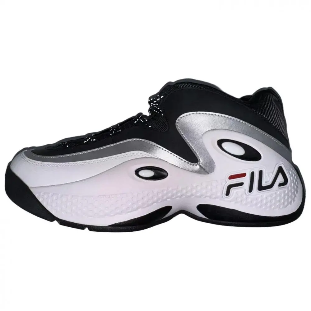 FILA FUSION GH3 Low Top Basketball Shoes Men's Black White