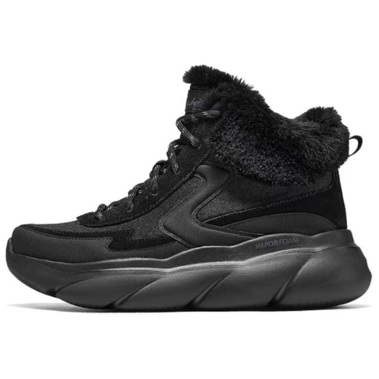 Skechers Modern Comfort Warm And Wear-Resistant Short Snow Boots Women's Black