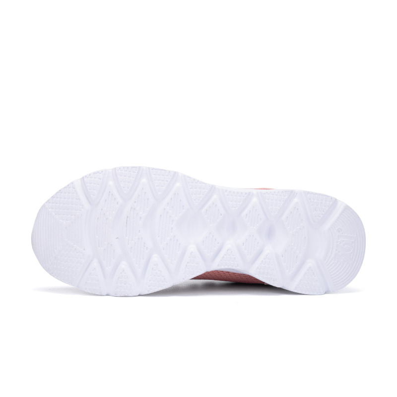 361° Cushioning Wear-Resistant Low-Top Casual Running Shoes Women's Pink White