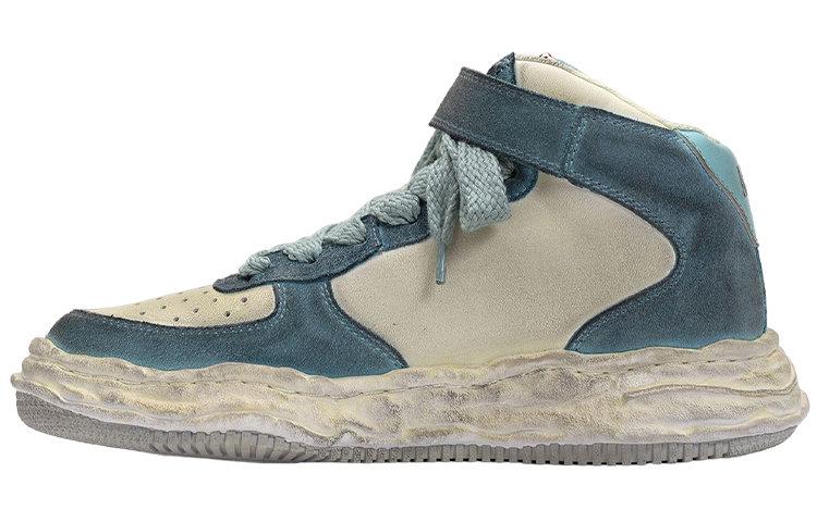 Maison MIHARA YASUHIRO Wayne Brushed Suede High-top Sneakers