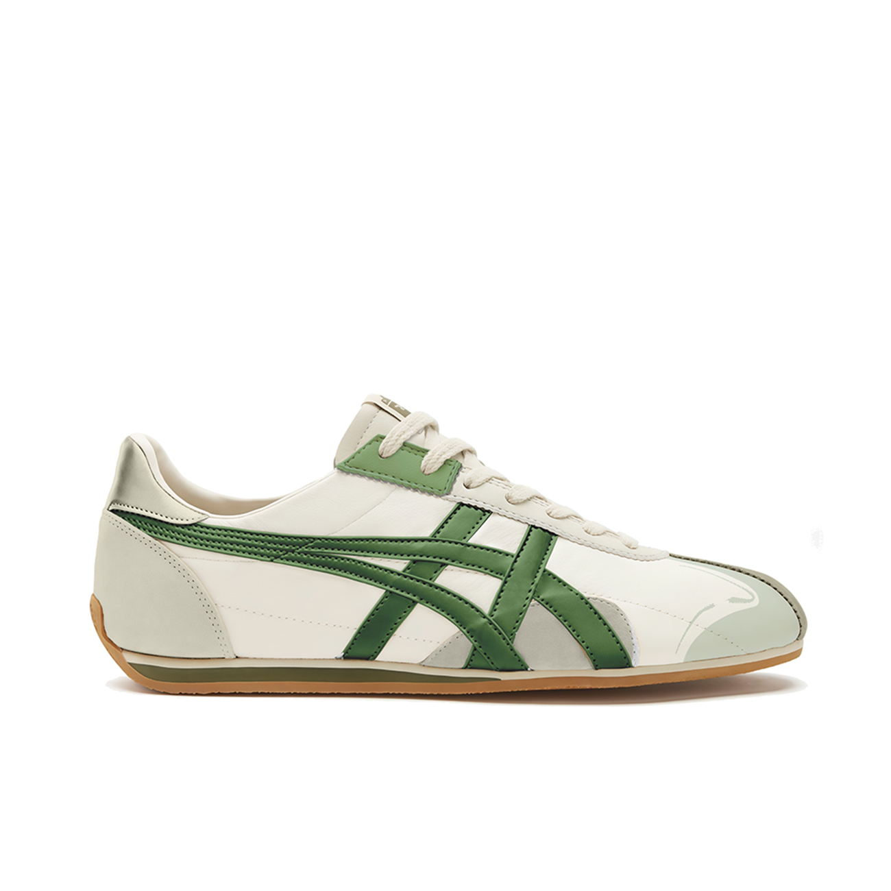 Onitsuka Tiger Runspark Skateboard Shoes Unisex Low top Beige/Green