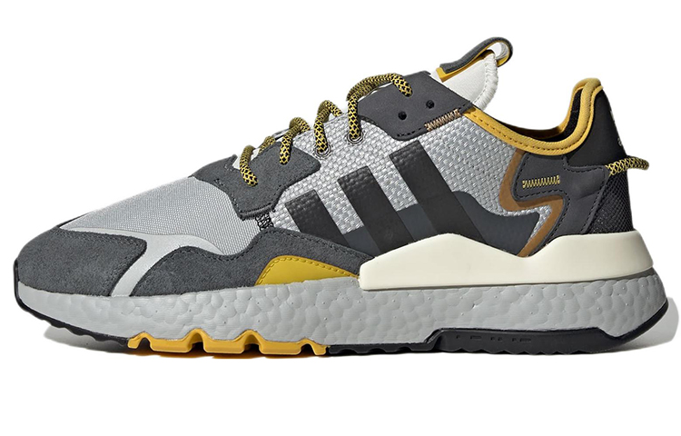 Adidas Originals Nite Jogger 'Cream Grey Black Yellow'