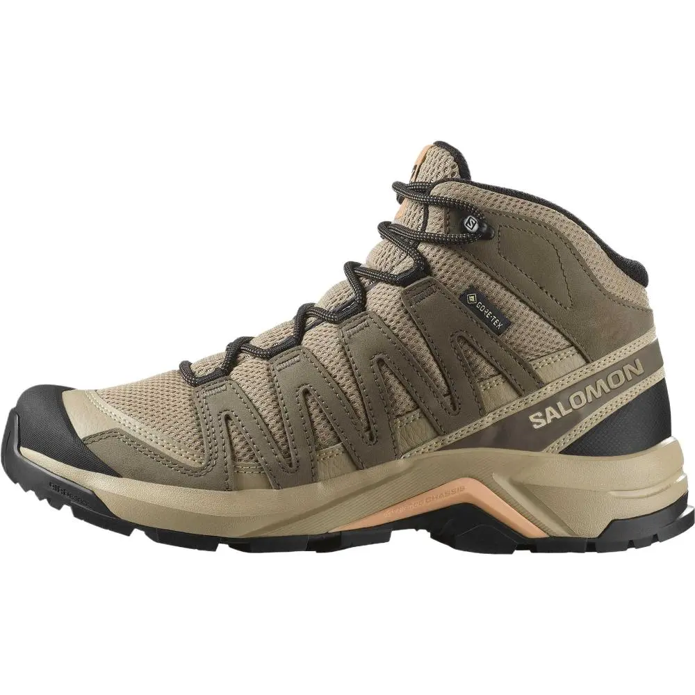 SALOMON X Adventure Low top Mountaineering Shoes Women's Brown