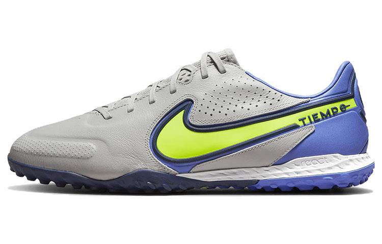 Nike React Legend 9 Pro TF Turf Soccer Shoes Grey/Yellow