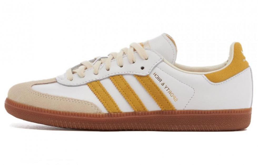 Adidas Samba Sporty & Rich White Bold Gold