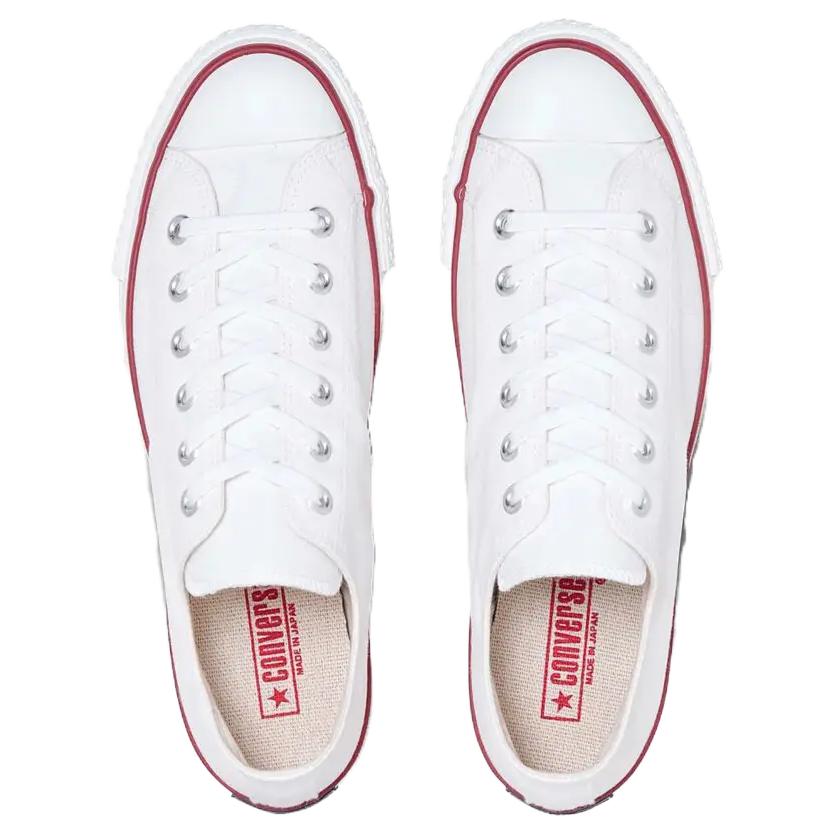 Converse Anti Slip Wear Resistant Low Top Canvas Shoes Unisex White