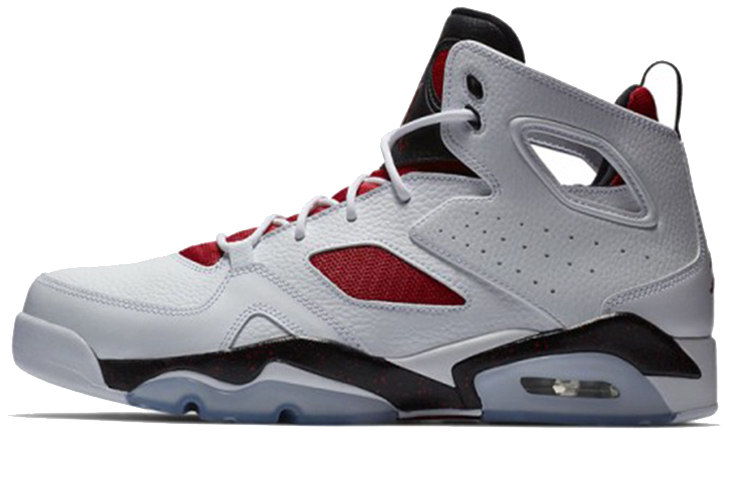 JORDAN Flightclub 91 White Black Gym Red