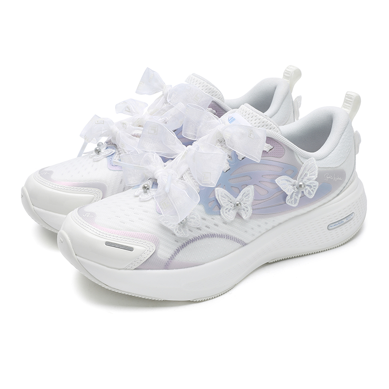 Sophia Webster x FILA NUVOLE 3 Low Top Running Shoes Women's Standard White