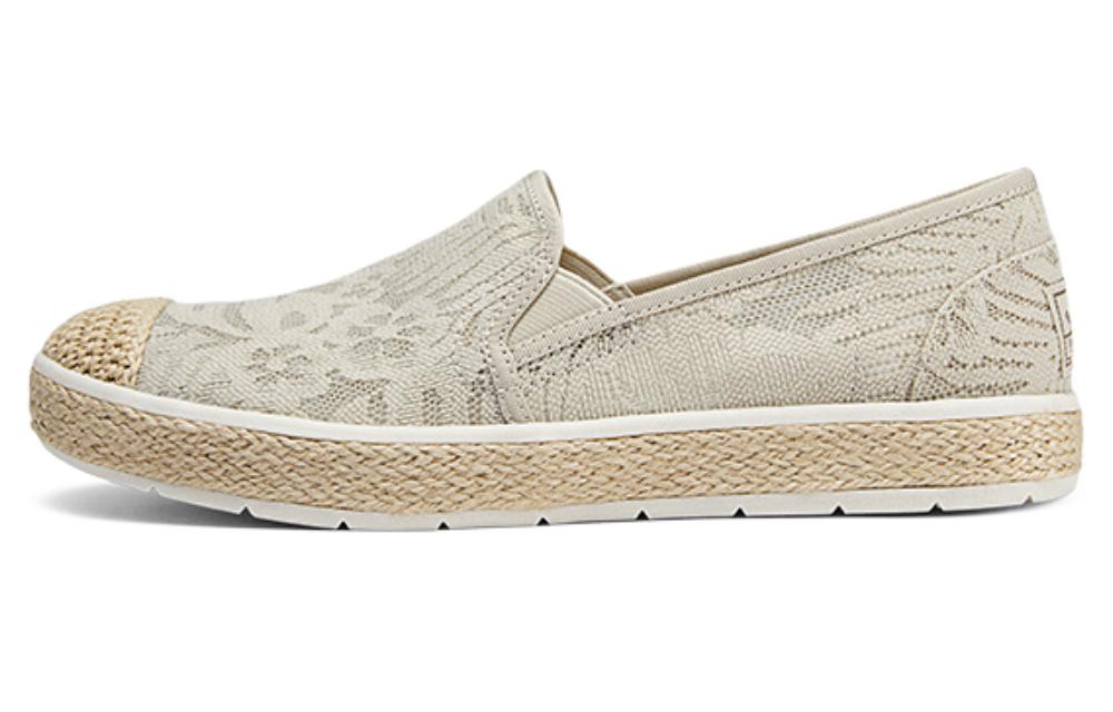 Skechers Espadrilles Breathable Lightweight Low-Top Casual Shoes Women's Natural