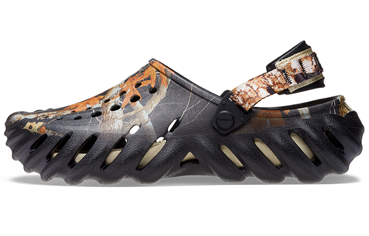 Crocs Echo Clog Realtree Edge Camo Black