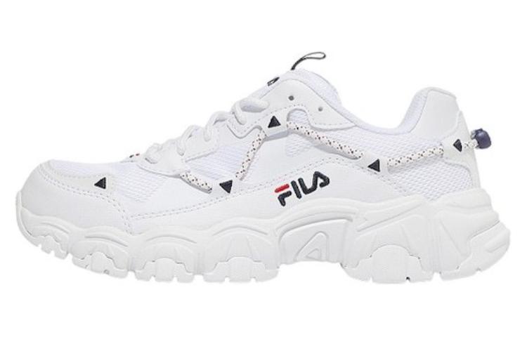 FILA Cat Running Shoes White Korean Version Unisex