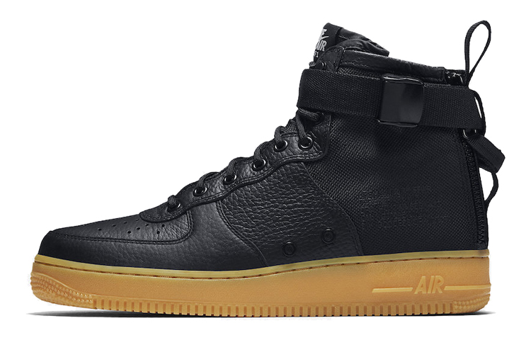 Nike Sf Air Force 1 Mid Black Gum