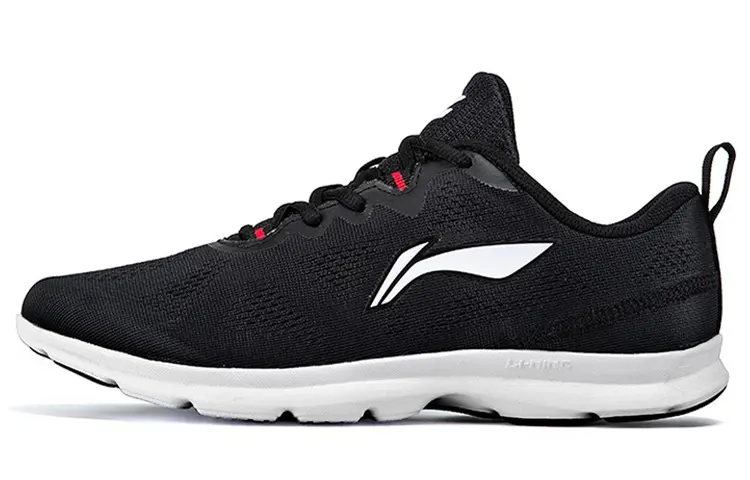 LINING Move With Your Heart Running Shoes Unisex Low top Black/White