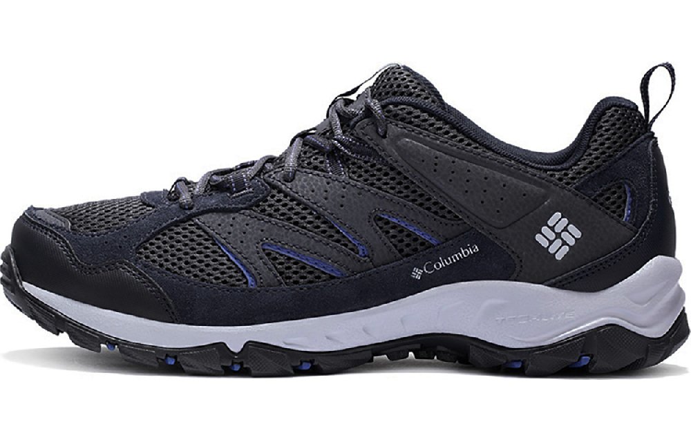 Columbia Outdoor Shoes Men Low-Top Blue