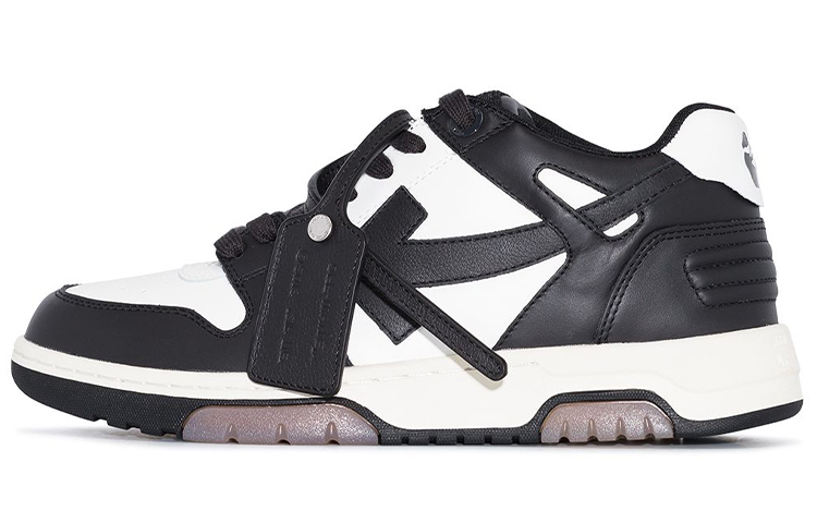OFF WHITE Out Of Office Low Top Sneaker 'Black White'