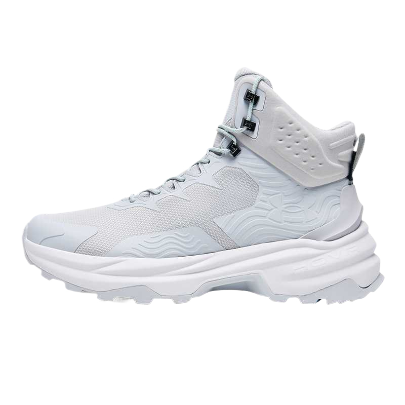 Under Armour High Top Hiking Shoes Unisex Light Gray