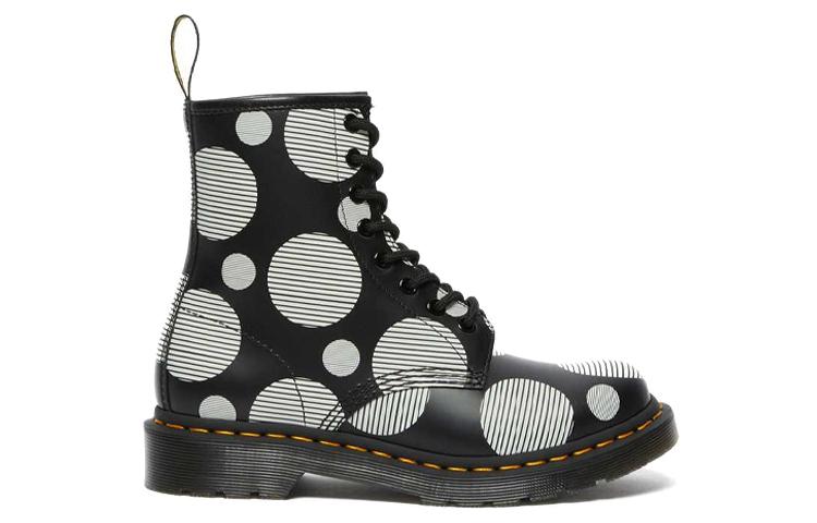 Dr. Martens Dr.Martens 1460 Polka Dot Smooth Leather Lace Up Boots 'Black' Women's купить в интернет-магазине Yoocart с быстрой доставкой по России.
