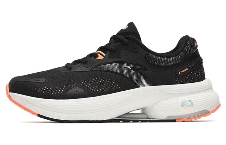 ANTA Running Collection Running Shoes Women's Low Top Black/Rock Orange