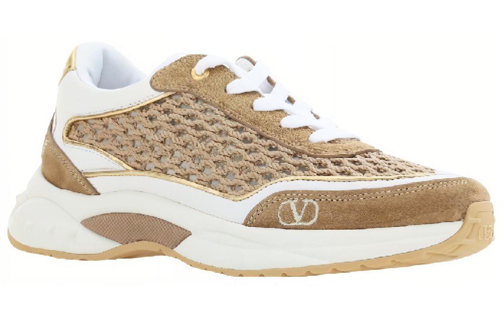 Valentino Low Top Casual Shoes Women's Brown