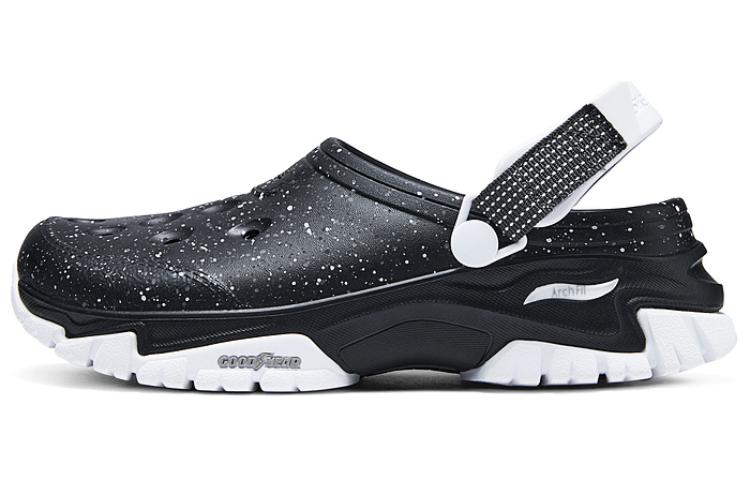 Skechers Foamies Sandals 'Black White' Women's