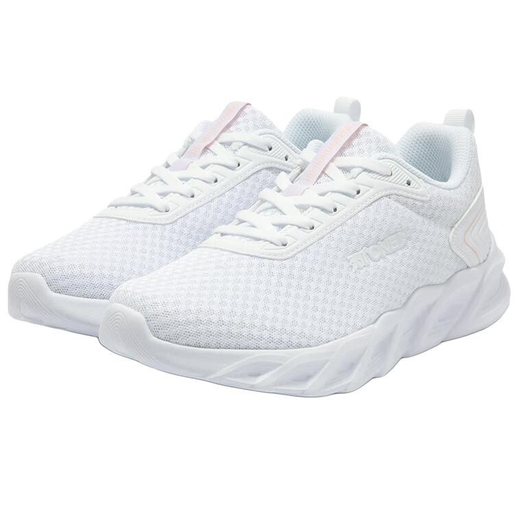 361° Breathable And Lightweight Low Top Training Running Shoes Women's Extraordinary White/Pink купить в интернет-магазине Yoocart с быстрой доставкой по России.