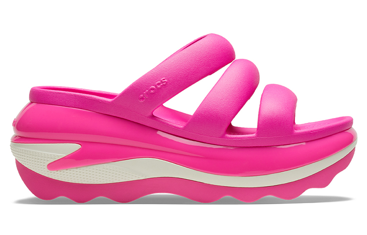 Crocs Mega Crush Triple Strap 'Pink' Women's