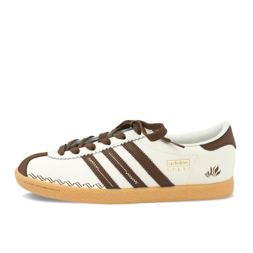 Adidas Originals Stadt Octopus Party Abrasion Resistant Low Top Skateboard Shoes Unisex Bark Brown