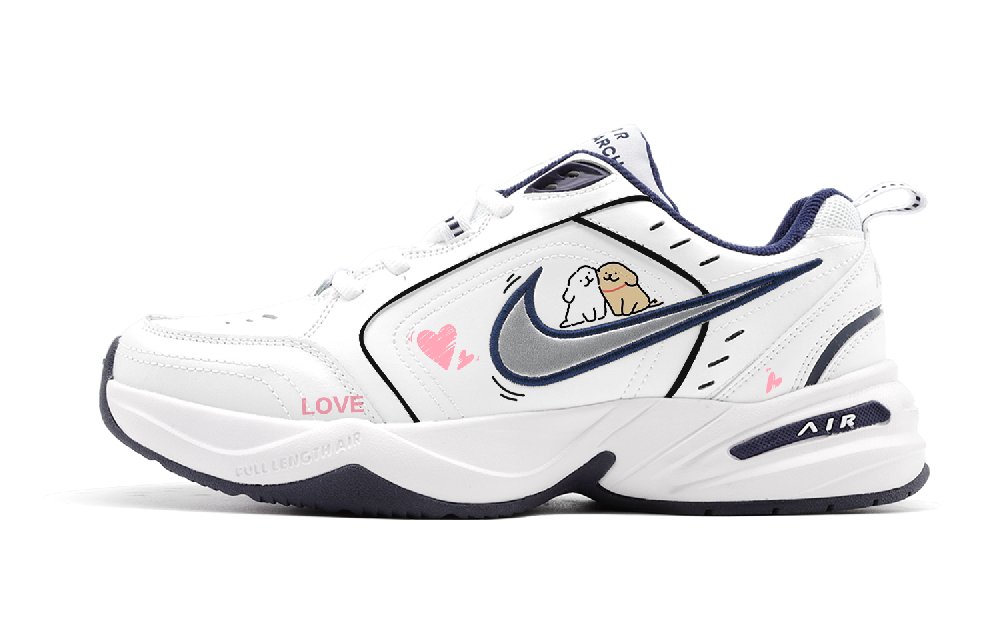 Nike Air Monarch 4 Chunky Sneakers Unisex Low top White/Blue