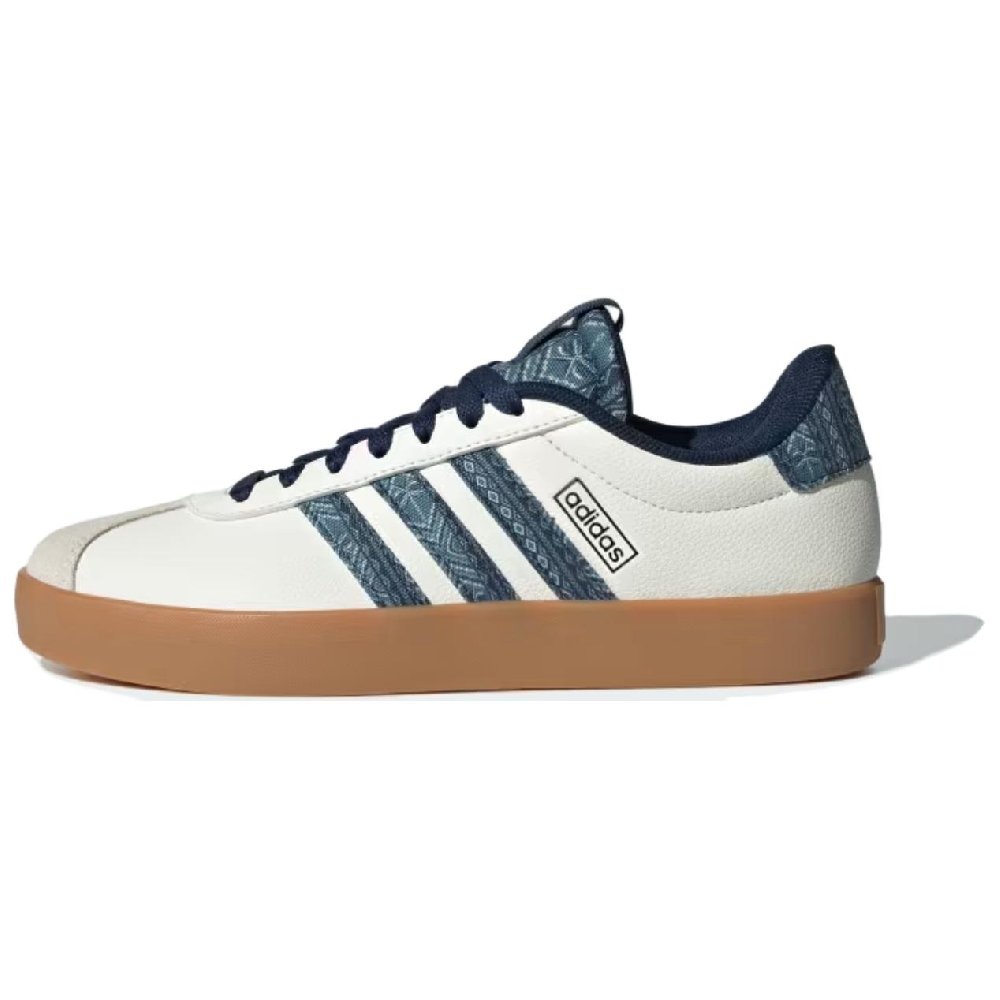Adidas Vl Court 3.0 Off White Night Indigo Gum Women's