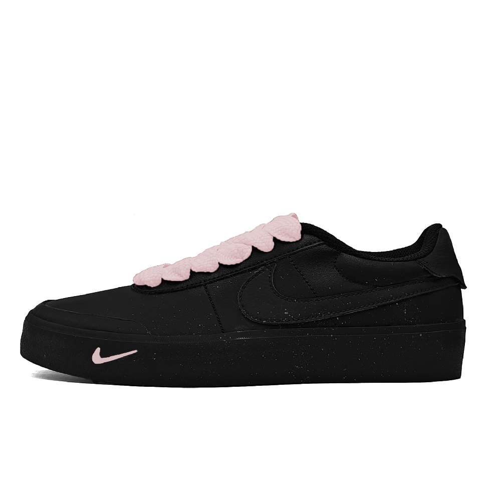 Nike Court Shot Radiant Anti-Slip And Wear-Resistant Lightweight Low-Top Skateboard Shoes Unisex Pink