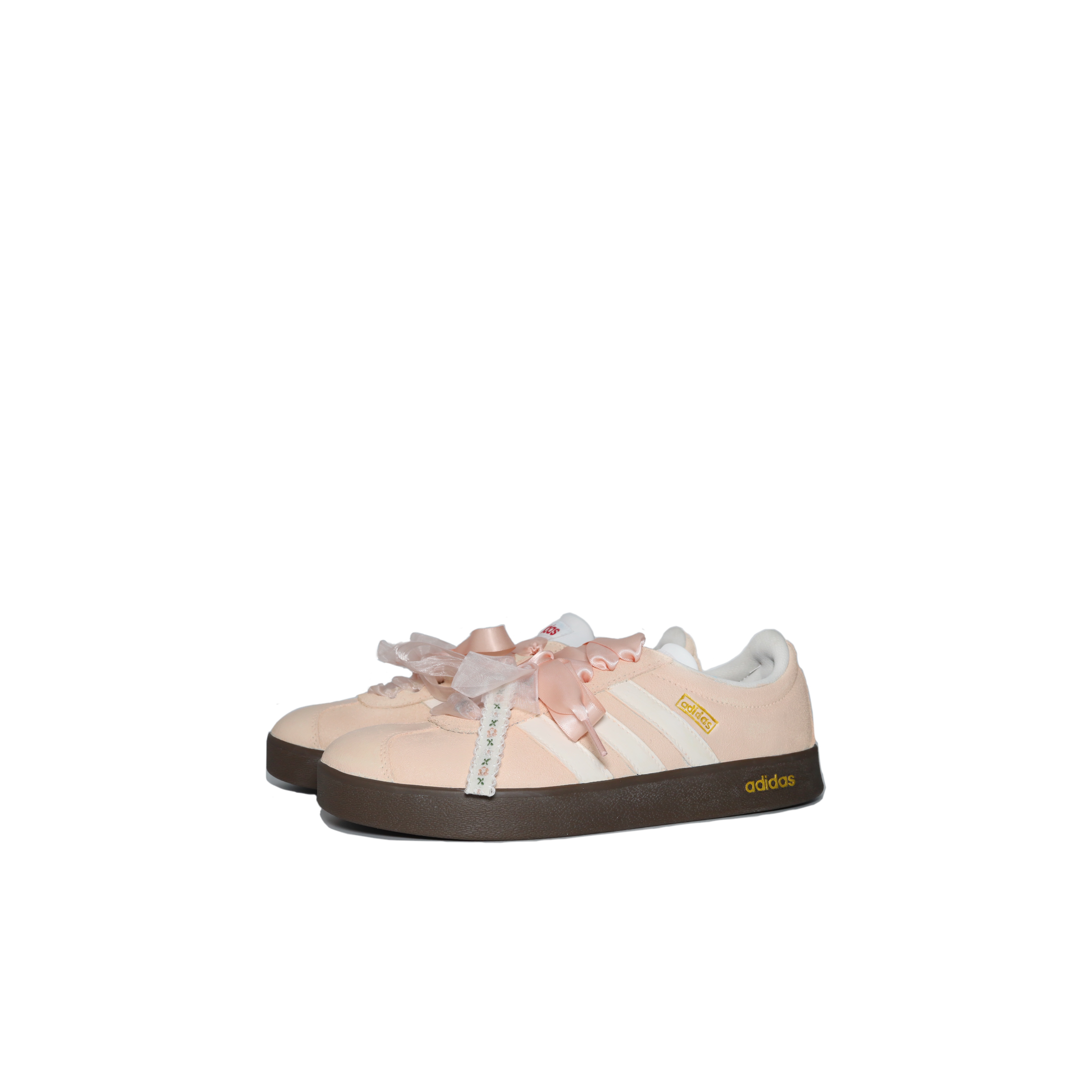 Adidas Neo VL Court 2.0 Slip-Resistant Low-Top Skateboard Shoes Unisex White Orange купить в интернет-магазине Yoocart с быстрой доставкой по России.