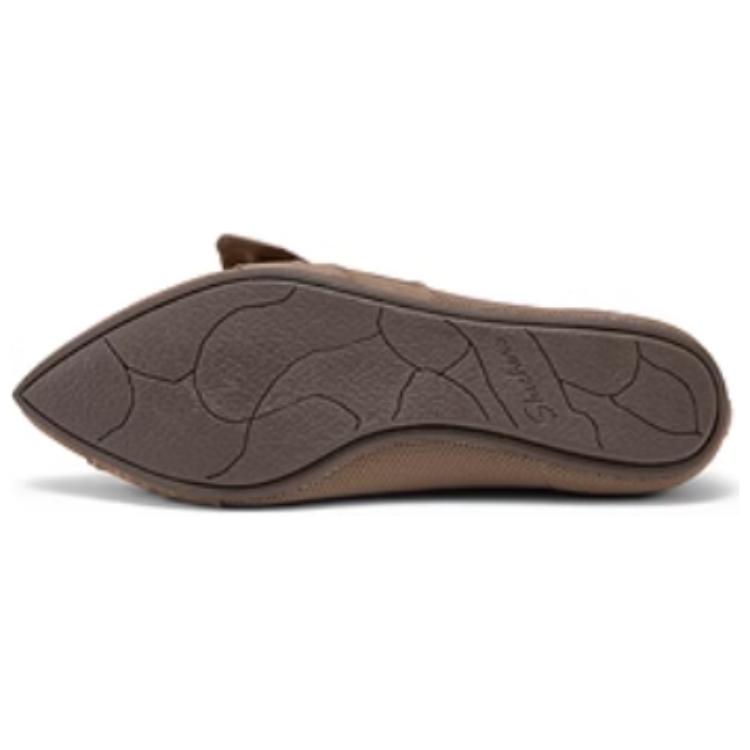 Skechers Cleo Flat Mary Jane Shoes Women's Mocha