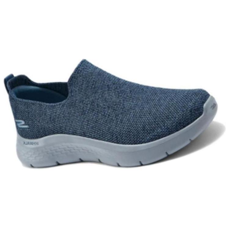 Skechers Cushioned Wear-Resistant Breathable Rebound Low-Top Casual Shoes Men's Blue купить в интернет-магазине Yoocart с быстрой доставкой по России.