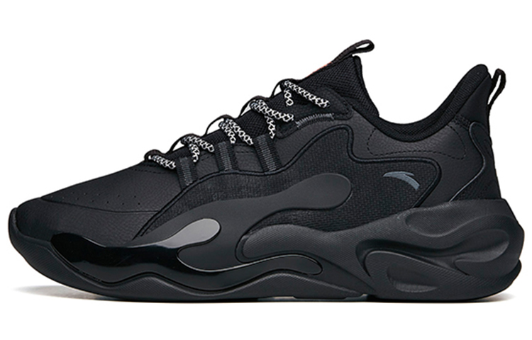 Anta Chao Worship 2.0 Low Top Casual Shoes Men's Pure Black