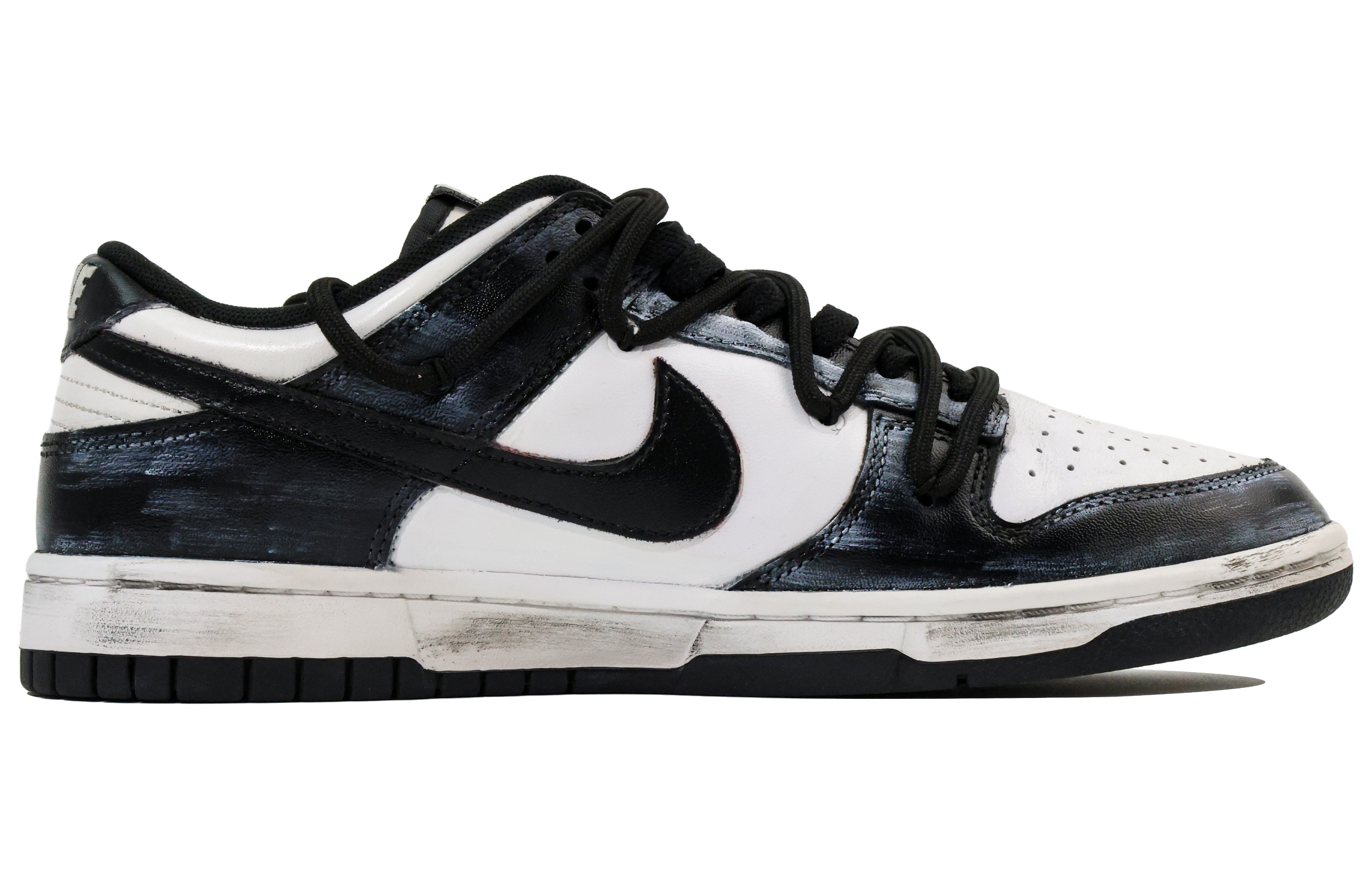 Nike Dunk Low top Skateboard Shoes Unisex Black White