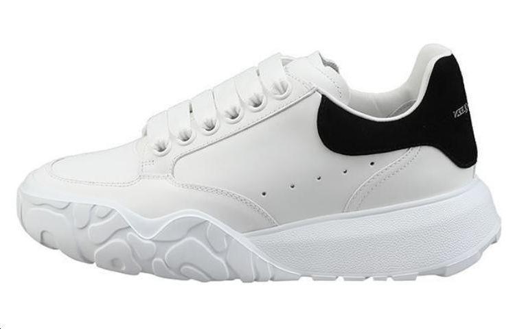 Alexander McQueen Oversized Court Trainer White Black Women's