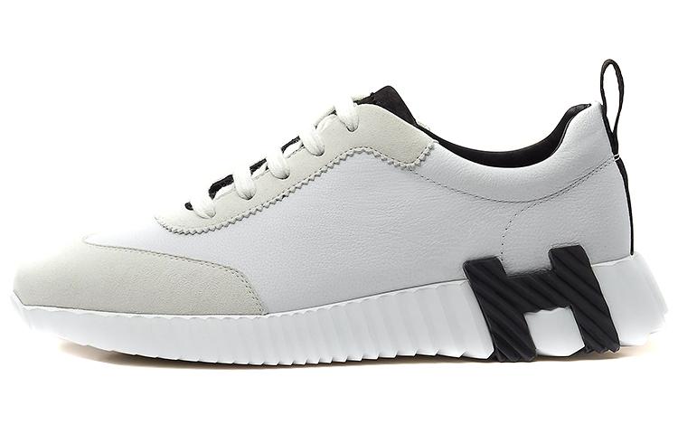 HERMES Bouncing Sneakers Blanc Women's