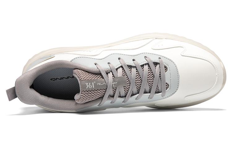 361° Anti-Slip Wear-Resistant Low-Top Running Shoes Men's Gray