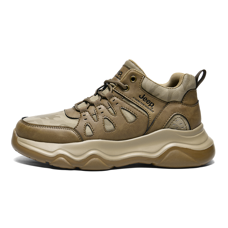 Jeep Anti-Slip Wear-Resistant Low-Top Trekking Shoes Men's
