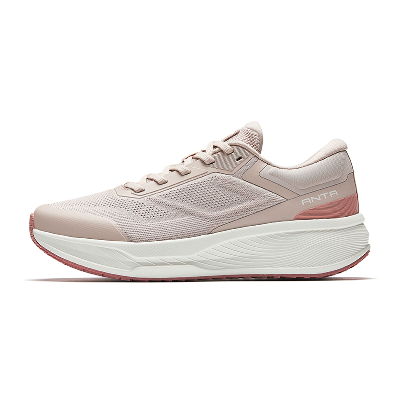 Anta Variety Training Collection Cushioning, Wear Resistant Low Top Training Shoes Women's Pink
