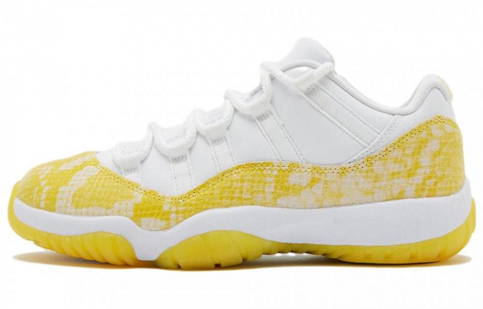 Jordan Air Jordan 11 Винтажные баскетбольные кроссовки с низким верхом для женщин.