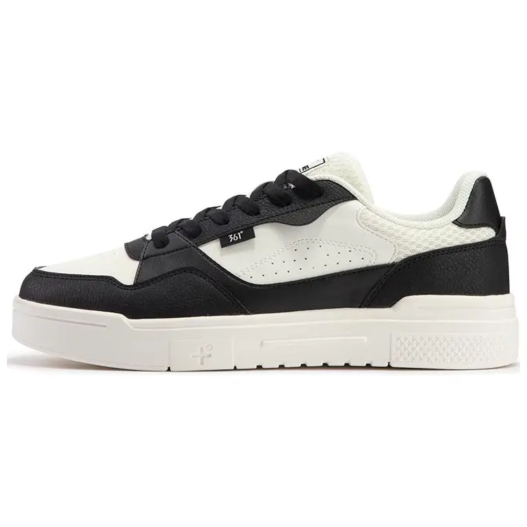 361° Anti-Slip Wear-Resistant Low-Top Skateboard Shoes Men's White Black купить в интернет-магазине Yoocart с быстрой доставкой по России.